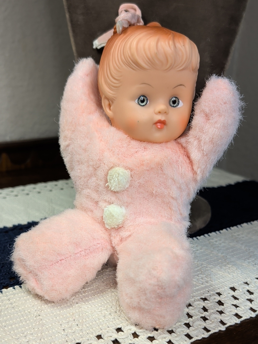 Vintage Pride Of America Douglas Cuddle Toy Plush Soft Pink Baby Doll